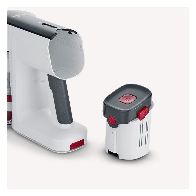 HV7166 Handstaubsauger Beutellos bis 60 min Laufzeit 25,2 V HEPA  (Rot, Weiß) 