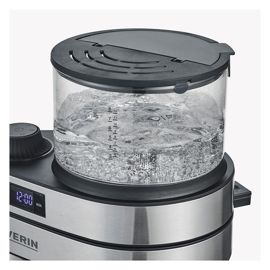 KA5762 Caprice Filterkaffeemaschine  (Schwarz, Edelstahl) 