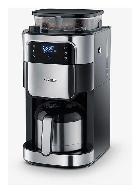 KA4814 8 Tassen Thermo Filterkaffeemaschine  (Schwarz, Edelstahl) 