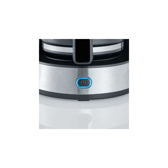 KA4825 10 Tassen Filterkaffeemaschine  (Schwarz, Edelstahl) 