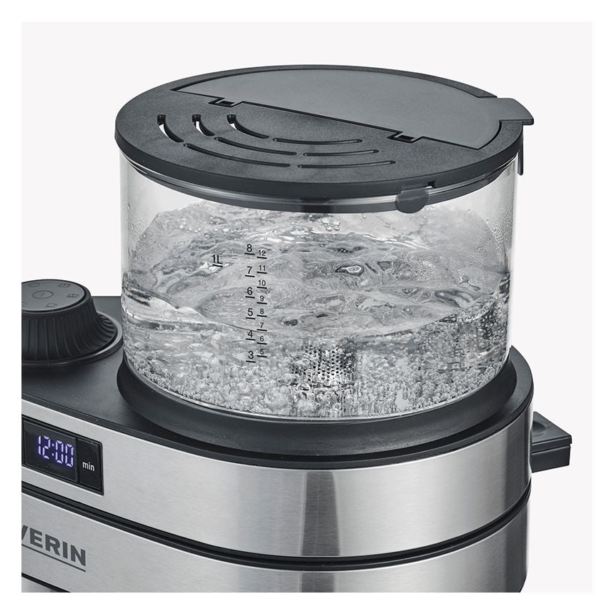 KA5762 Caprice Filterkaffeemaschine  (Schwarz, Edelstahl) 