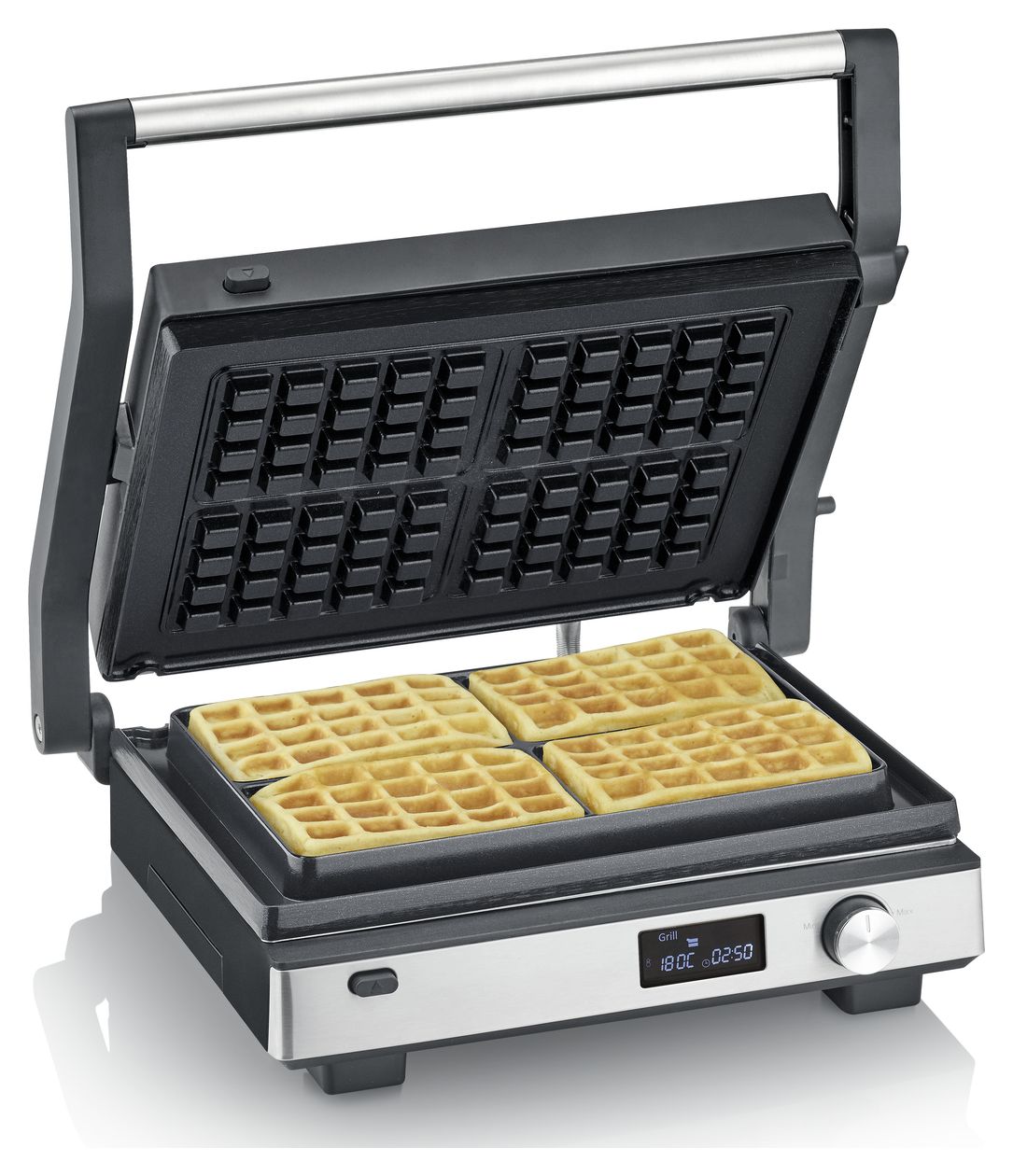 KG2380 Sevini Flex 2000 W mit 290 x 230 mm Fläche  (Schwarz, Silber) 