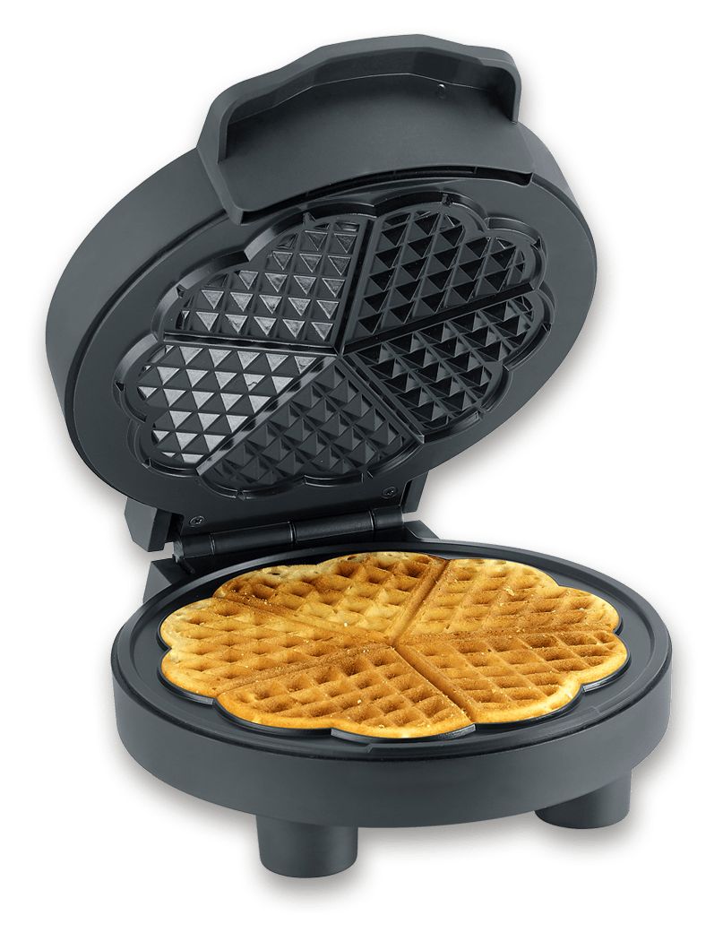 WA2116 Waffeleisen Herz (Form) für 1 Waffel(n) 1000 W 