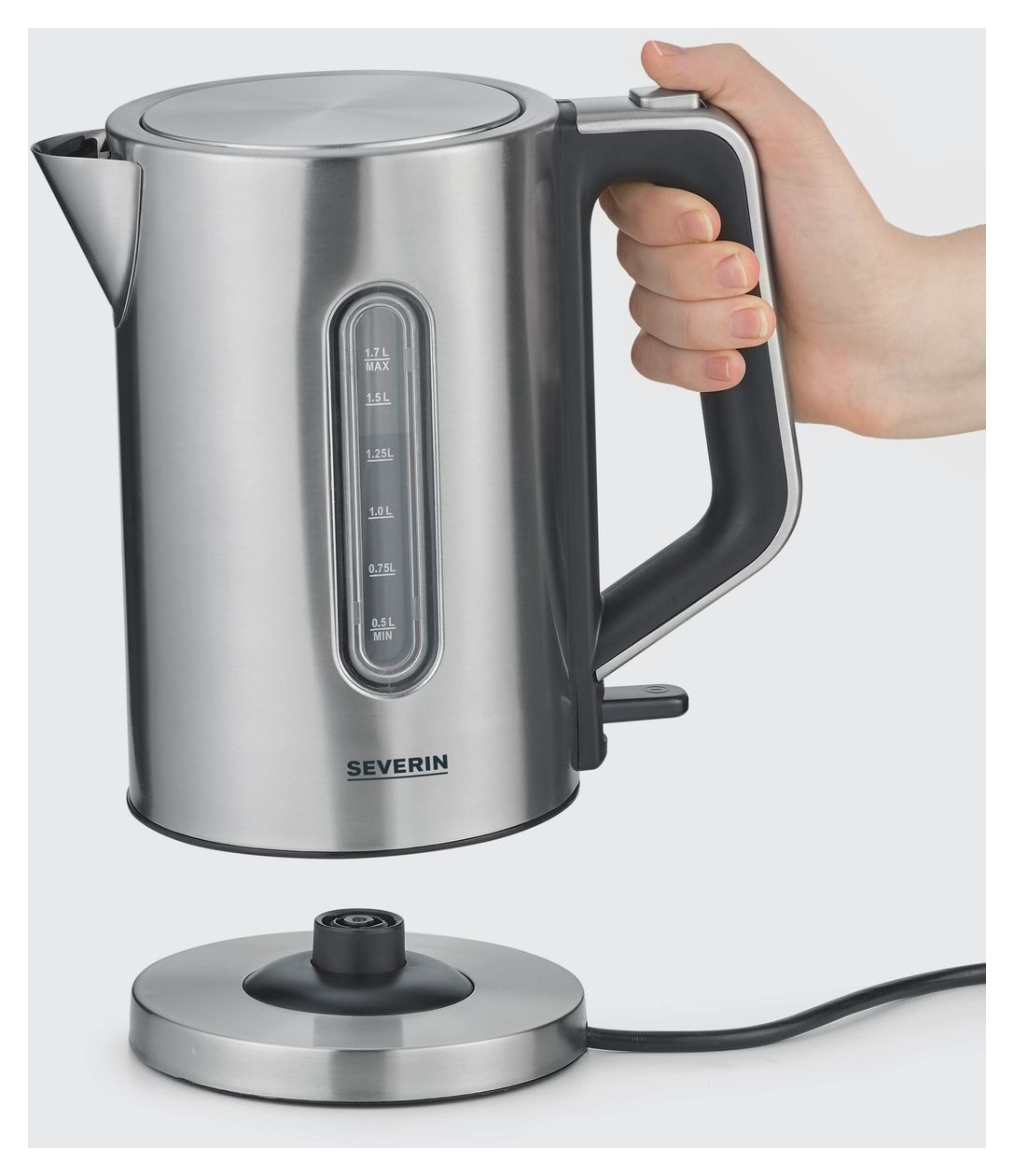 WK3402 1,7 l Wasserkocher 2400 W  (Edelstahl) 