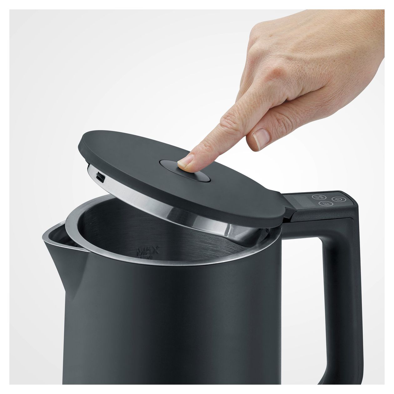 WK3483 1,7 l Wasserkocher 2200 W  (Schwarz) 