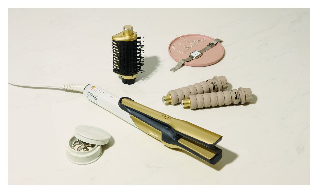 HD6041SEU Glam Straight & Waves Multistyler 1400 W  (Gold) 