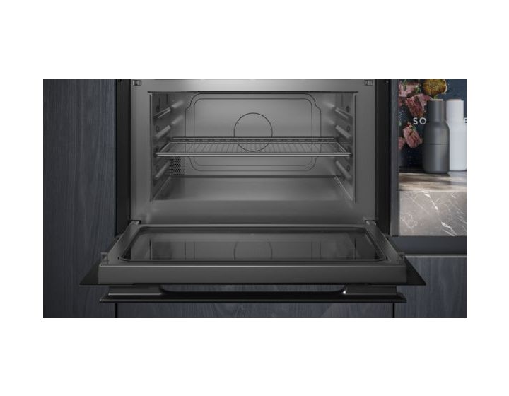 iQ700 CE932GXB1 Einbau-Mikrowelle 1000 W Größe: groß 5 Stufen Grill (Schwarz) 