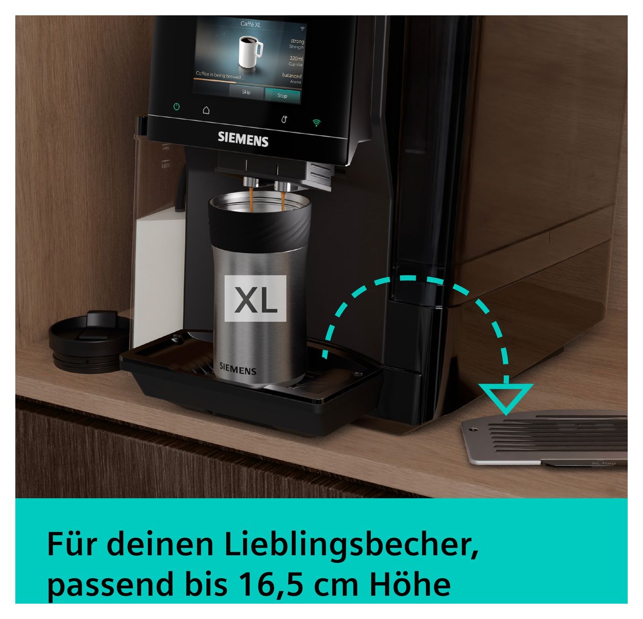 EQ700 TQ727EF5 iAroma Kaffeevollautomat 2,4 l 320 g  (Edelstahl) 