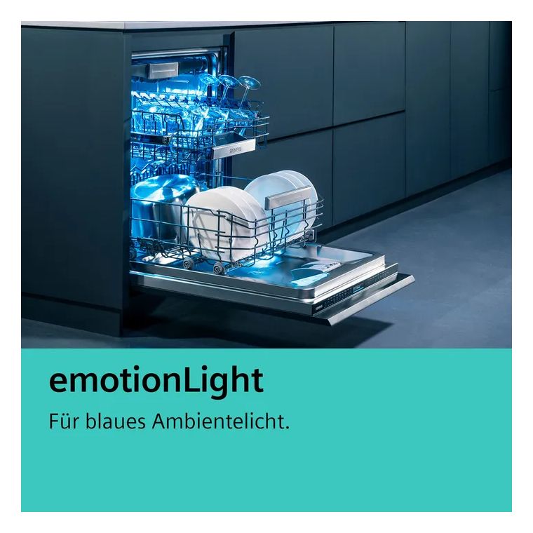 extraKlasse SX65EXS0BD 60 cm Geschirrspüler vollintegriert (ohne Front) Sehr leise 13 Maßgedecke aquaStop Funktion Wärmetauscher 
