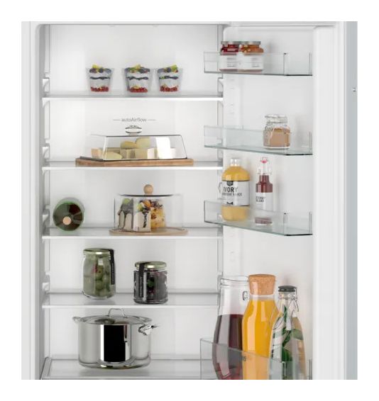 iQ100 KI41RNSE0 Schlepptür 204 l 122,5 cm Einbaukühlschrank EEK: E 101 kWh Jahr 
