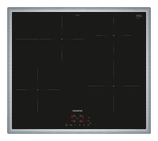 iQ300 EH645BFB6E autarkes 60 cm Induktions Kochfeld/Herdplatte 4 Zone(n) 