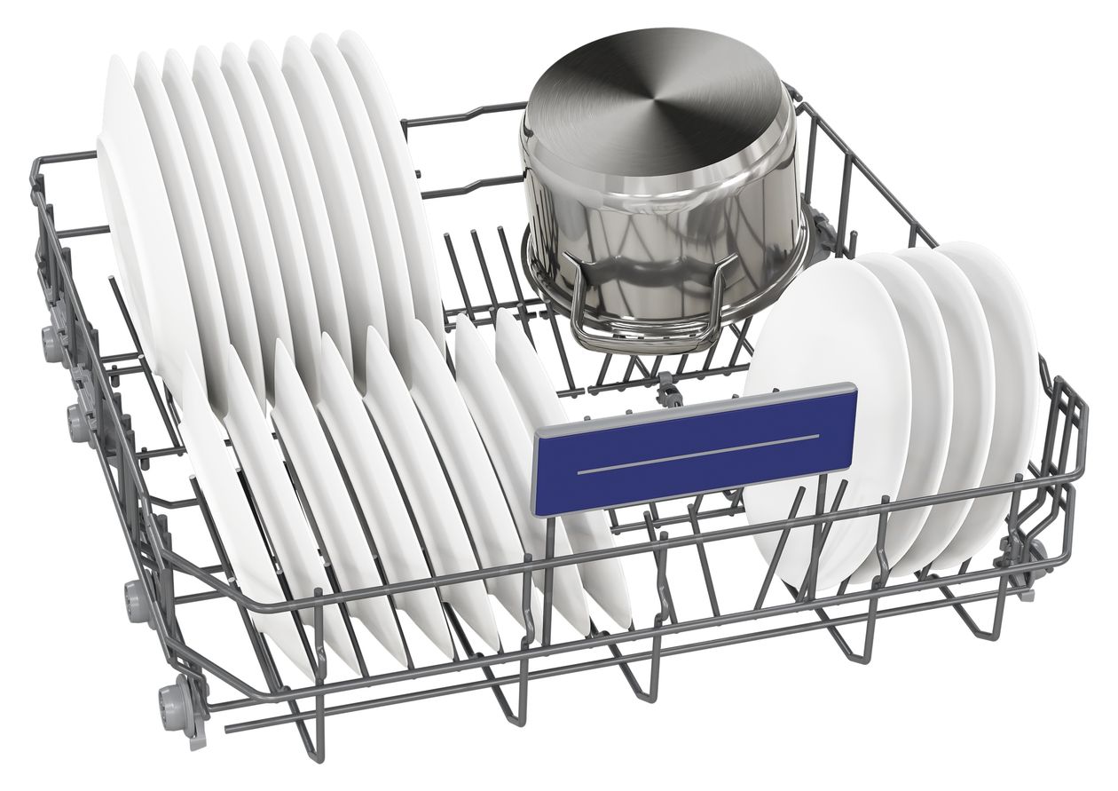 iQ300 SN53HS03VE 60 cm Geschirrspüler teilintegriert (ohne Front) Leise 14 Maßgedecke aquaStop Funktion Wärmetauscher 
