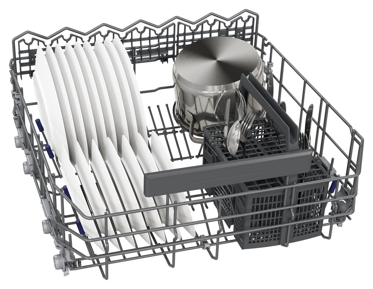 iQ300 SX63EX03BD 60 cm Geschirrspüler vollintegriert (ohne Front) Sehr leise 13 Maßgedecke aquaStop Funktion Wärmetauscher/Türöffnungstrocknung 