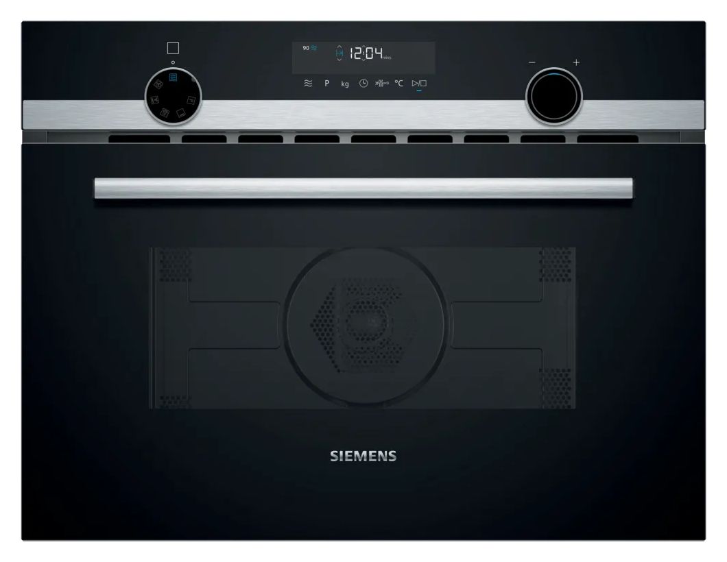 iQ500 CM585AGS1 Einbaubackofen kompakt AutoClean Mikrowelle 