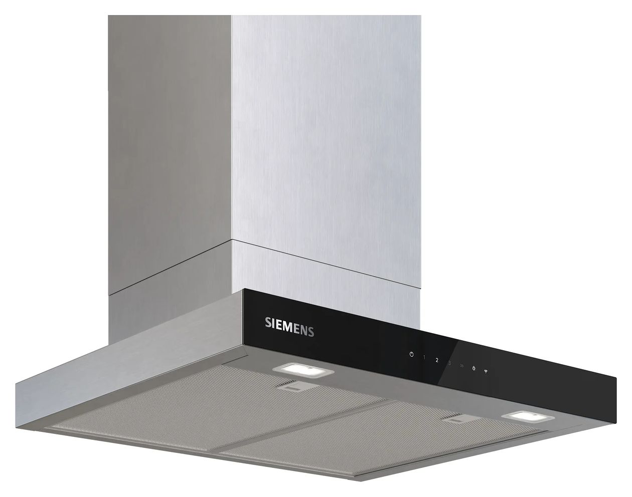 iQ500 LC67BDN30 Abluft/Umluft Dunstabzugshaube/Esse Wand 60 cm (Schwarz, Edelstahl) 