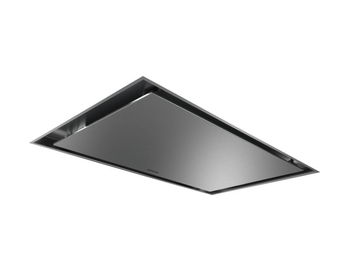 iQ500 LR97CAQ50 Abluft/Umluft Dunstabzugshaube/Esse Decke 90 cm (Schwarz, Silber) 