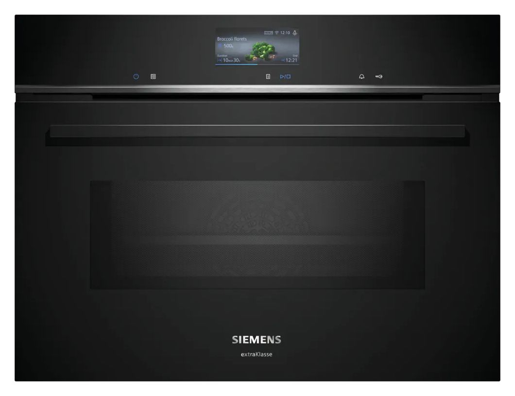 iQ700 CM776GMB1F Einbaubackofen kompakt AutoClean Mikrowelle 