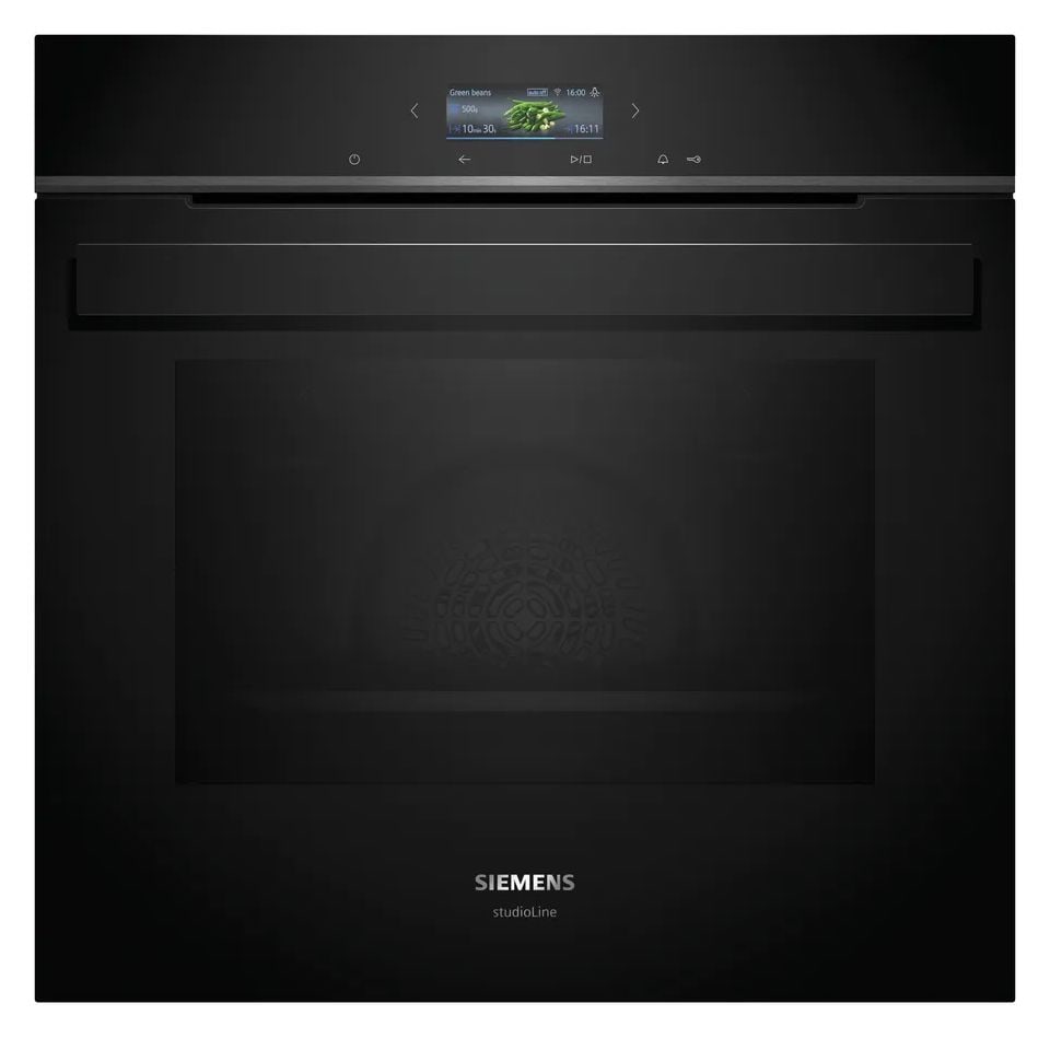 iQ700 HB934GBB1 Einbaubackofen groß AutoClean (Edelstahl, Schwarz) 