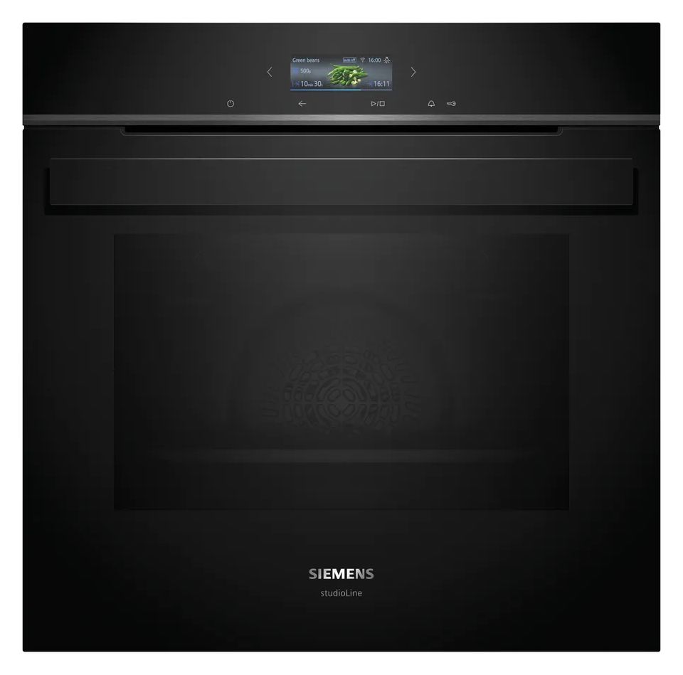 iQ700 HB974GLB1 Einbaubackofen groß AutoClean (Schwarz/Edelstahl) 