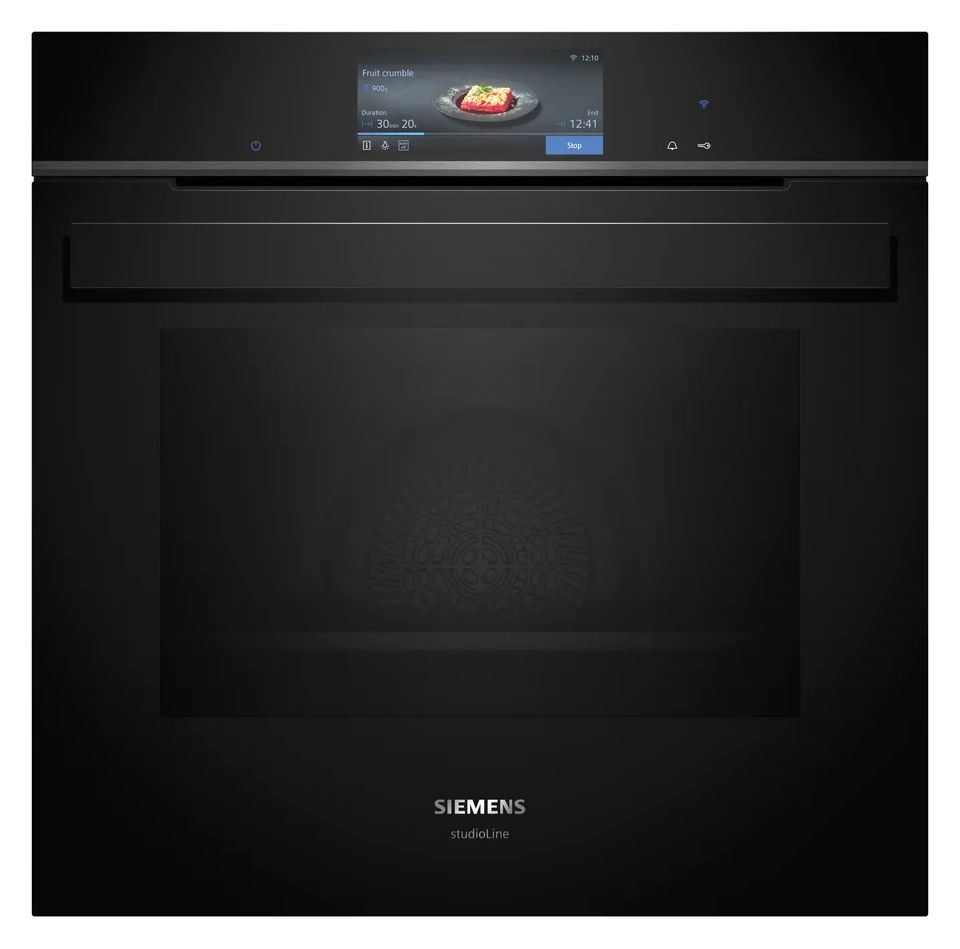 iQ700 HB978GMB1 Einbaubackofen groß AutoClean (Edelstahl, Schwarz) 