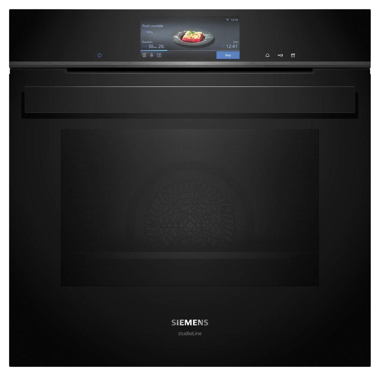 iQ700 HS938GCB2 Einbaubackofen groß Dampfgaren AutoClean (Schwarz) 