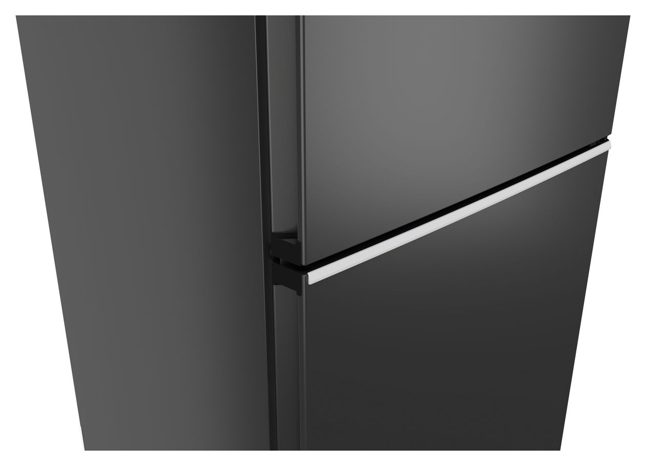 iQ700 KG49NSBBF 311 l / 129 l Kühl-Gefrierkombi freistehend NoFrost 142 kWh Jahr  (Schwarz) 