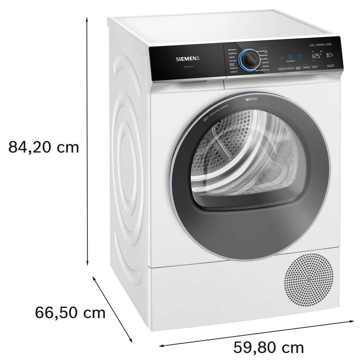 iQ700 WQ45B2B40 Wärmepumpen Trockner Frontlader AutoClean 
