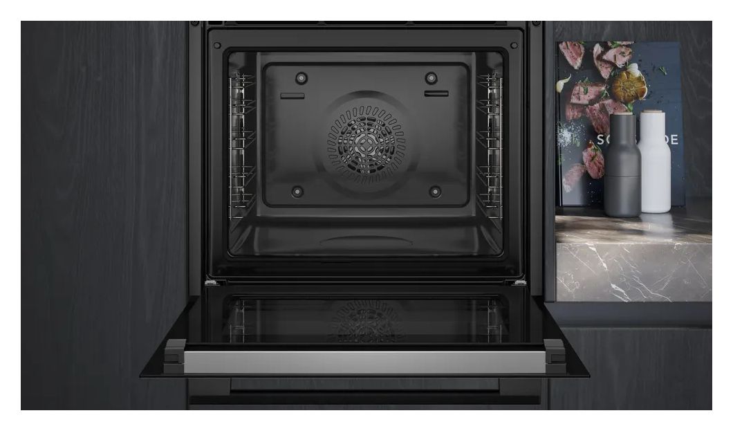 PQ212KA02Z (HB273ABS3 + ET645BNA1E) Backofen-Set groß AutoClean activeClean mit autarkem 60 cm Glaskeramikkochfeld Kochfeld 