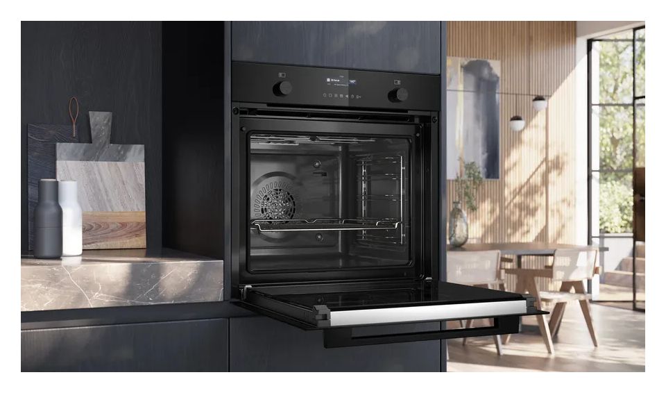 PQ51A8BMAT (HB279GBB3 + ED81ABS16E) Backofen-Set groß AutoClean activeClean mit autarkem 80 cm Induktions Kochfeld 