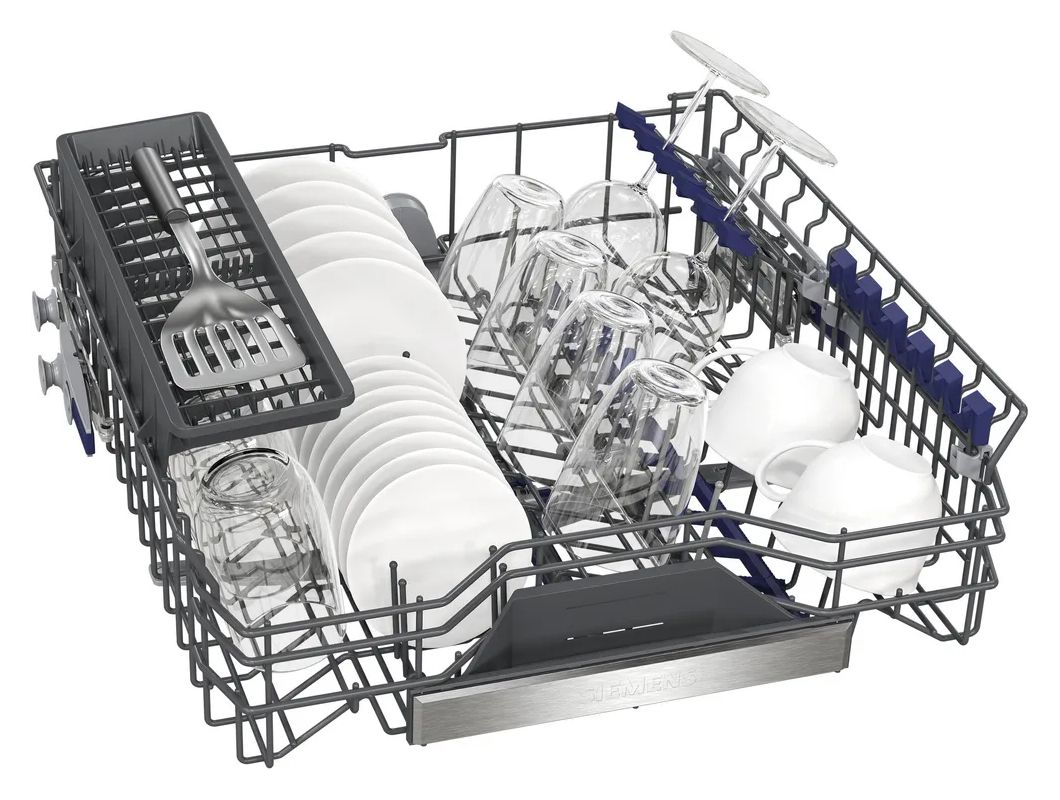 SN53HSS3BD (SN53HS03BD + SZ36DX04) 60 cm Geschirrspüler freistehend Sehr leise 13 Maßgedecke aquaStop Funktion Wärmetauscher 