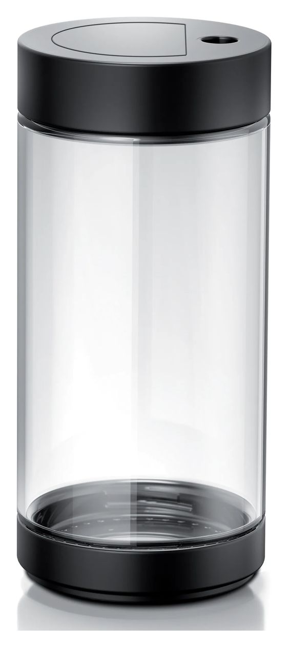 TZ80008 Milchcontainer  Milchbehälter (Schwarz, Transparent) 