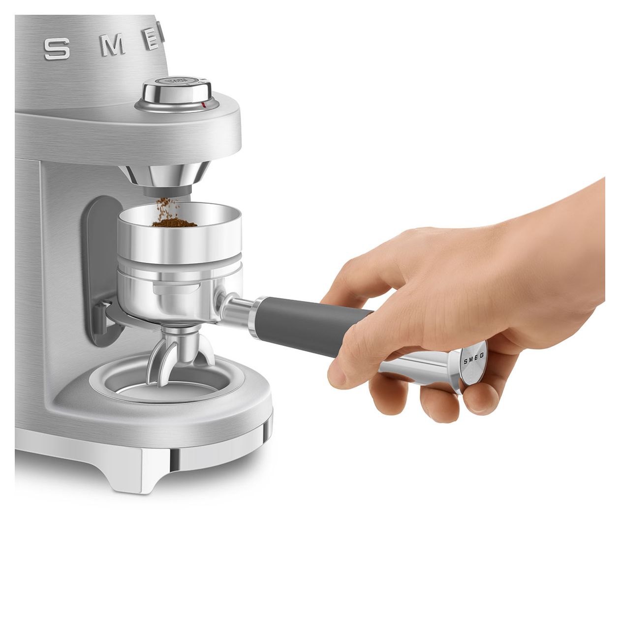 CGF02SSEU Kaffeemühle für 240 g 150 W  (Aluminium) 