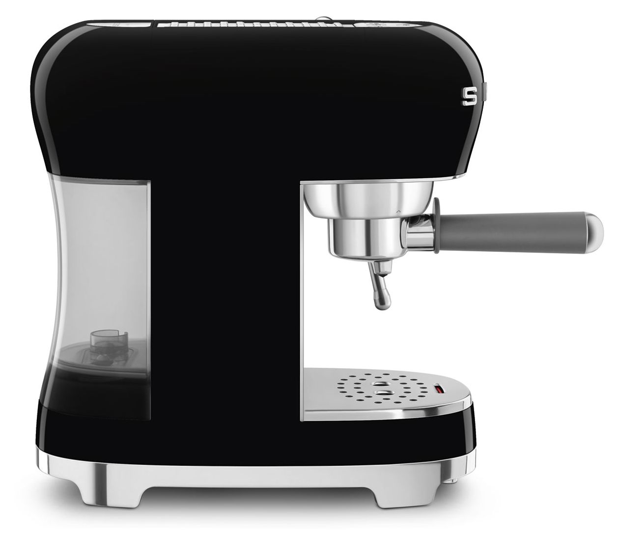 ECF02BLEU Siebträger Kaffeemaschine 15 bar 1350 W  (Schwarz) 