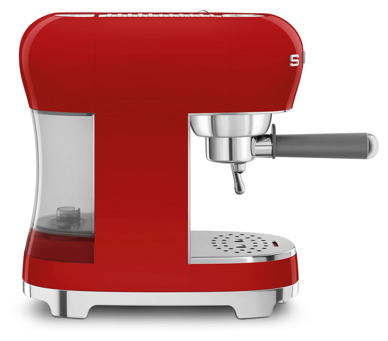 ECF02RDEU Siebträger Kaffeemaschine 15 bar 1350 W  (Rot) 