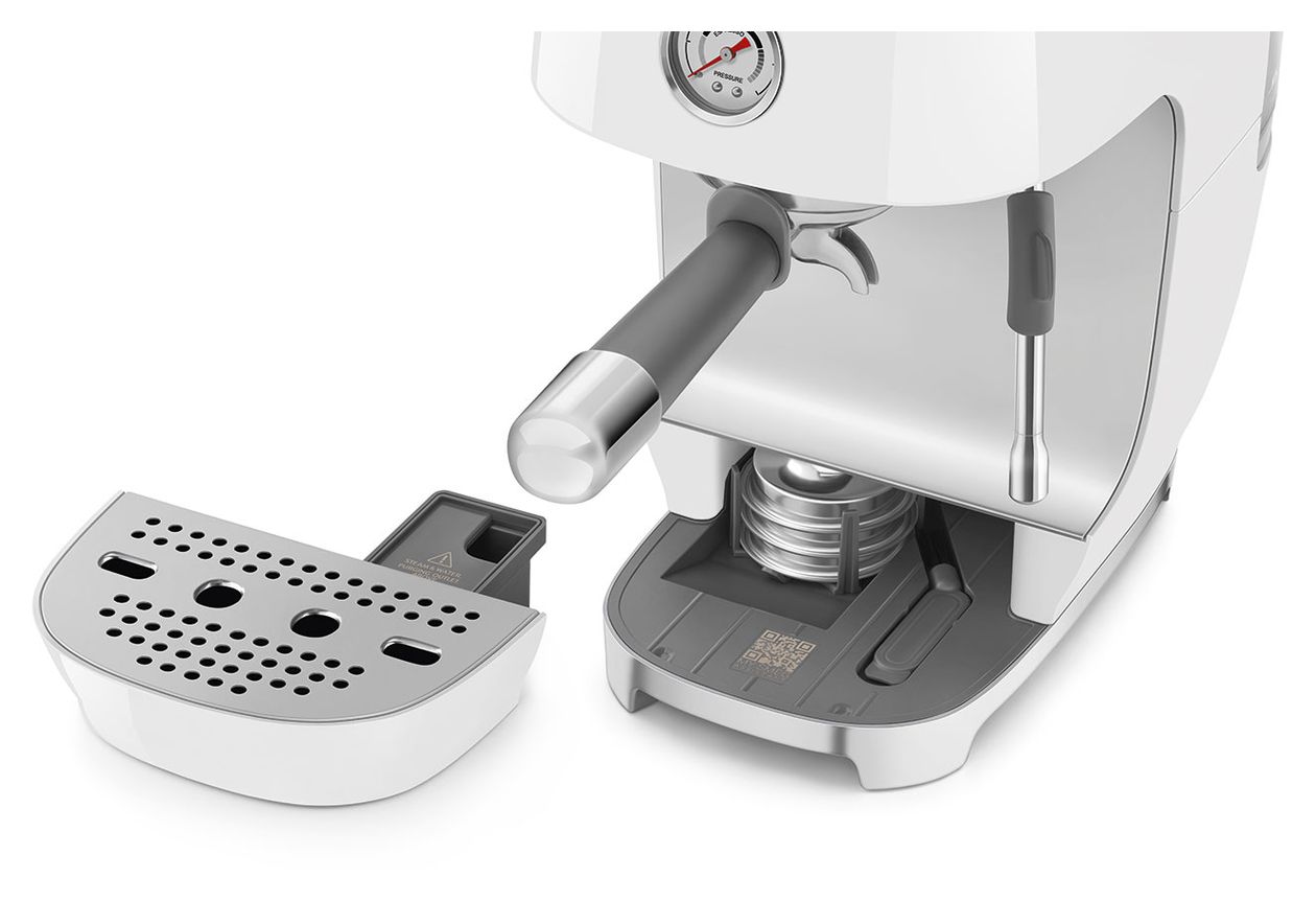 ECF03WHEU Siebträger Kaffeemaschine 15 bar 1480 W  (Weiß) 