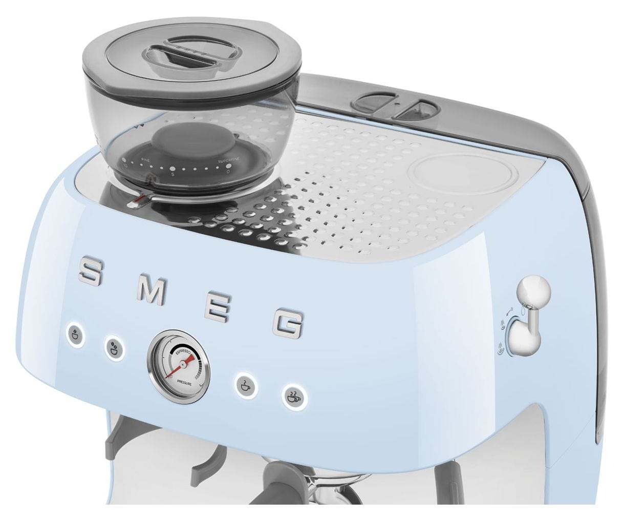 EGF03PBEU Siebträger Kaffeemaschine 15 bar 1650 W  (Blau) 
