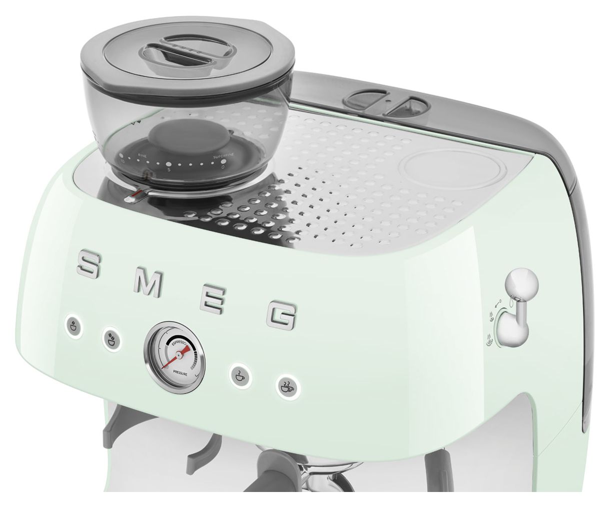 EGF03PGEU Siebträger Kaffeemaschine 15 bar 1650 W  (Grün) 