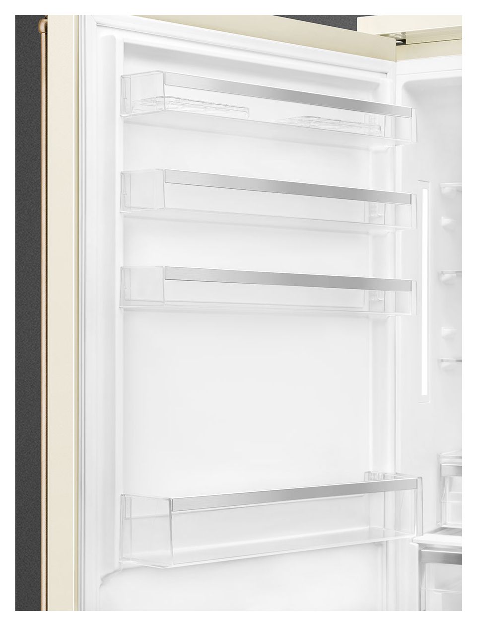 FA8005LPO6 344 l / 137 l Kühl-Gefrierkombi freistehend NoFrost 230 kWh Jahr  (Cremefarben) 