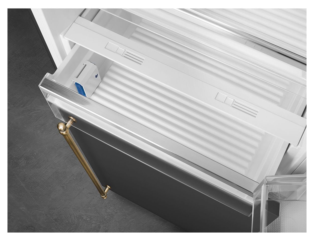 FA8005RAO5 344 l / 137 l Kühl-Gefrierkombi freistehend NoFrost 285 kWh Jahr  (Anthrazit) 