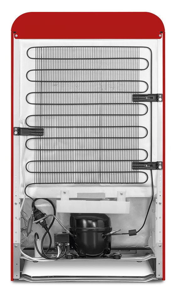 FAB10HLRD6 135 l / 135 l Kühlschrank freistehend EEK: D 72 kWh Jahr  (Rot) 