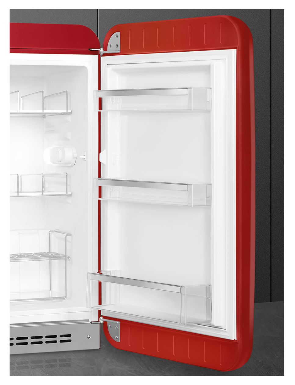 FAB10HRRD6 135 l / 135 l Kühlschrank freistehend EEK: D 72 kWh Jahr  (Rot) 