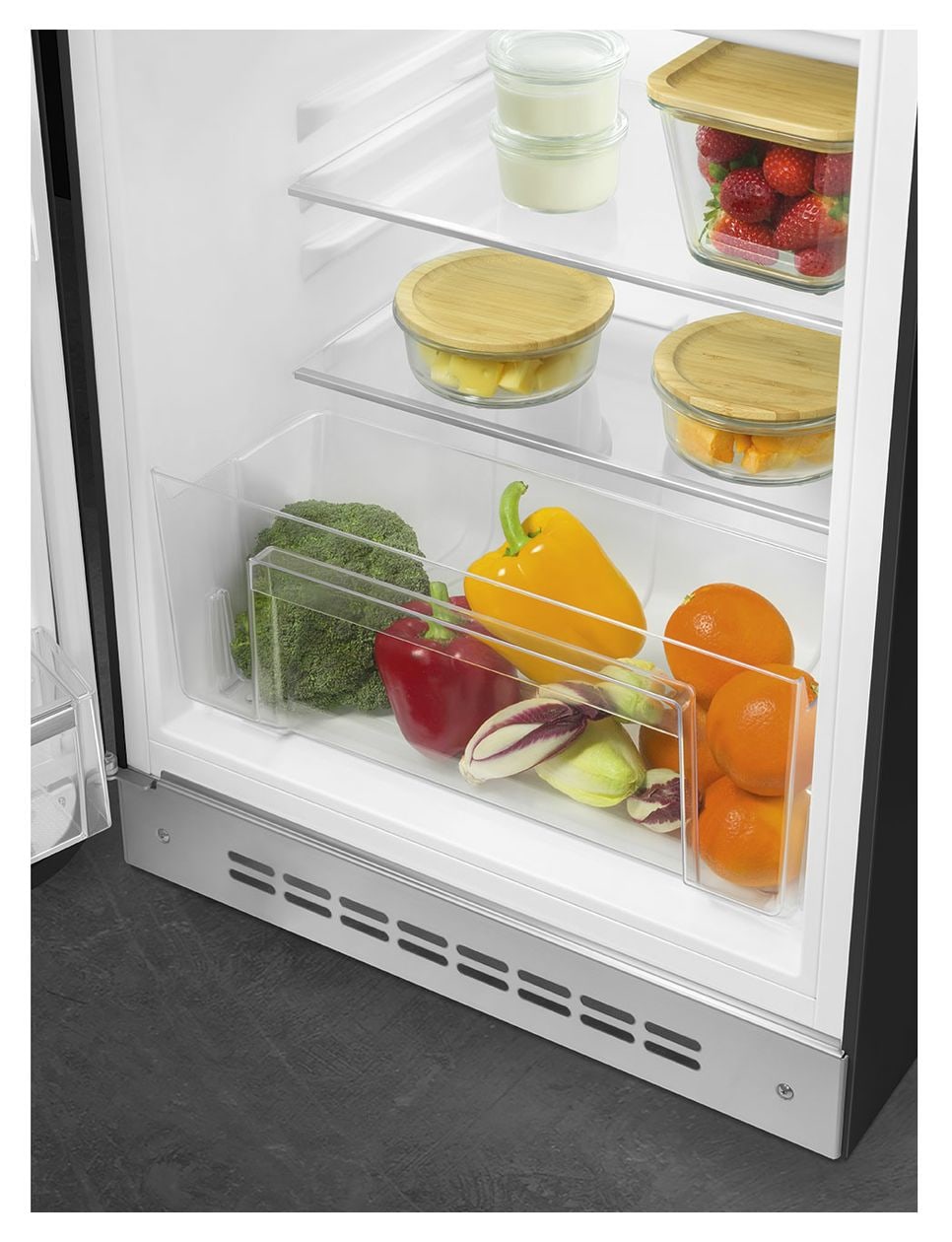 FAB10LBL6 122 l / 105 l Kühlschrank freistehend EEK: D 115 kWh Jahr  (Schwarz) 