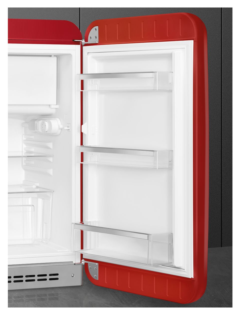 FAB10RRD6 122 l / 105 l Kühlschrank freistehend EEK: D 115 kWh Jahr  (Rot) 