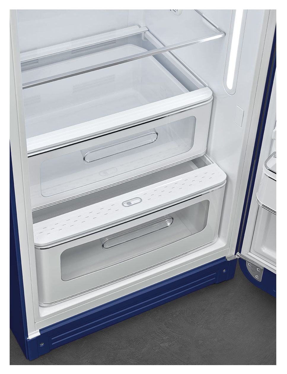 FAB28RDUJ6 270 l / 244 l Kühlschrank freistehend EEK: C 104 kWh Jahr  (Blau, Weiß, Rot) 