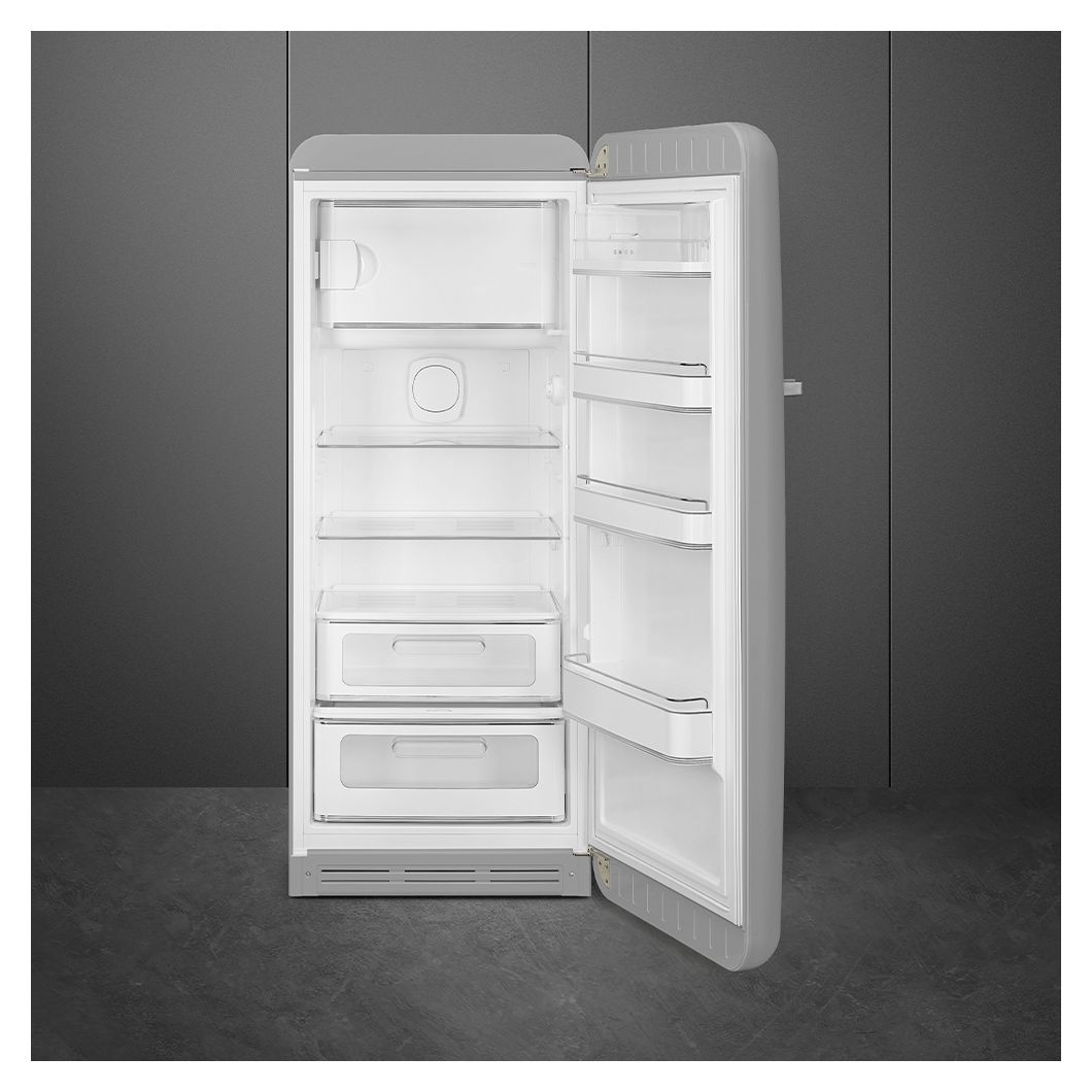 FAB28RSV6 270 l / 244 l Kühlschrank freistehend EEK: C 104 kWh Jahr  (Silber) 