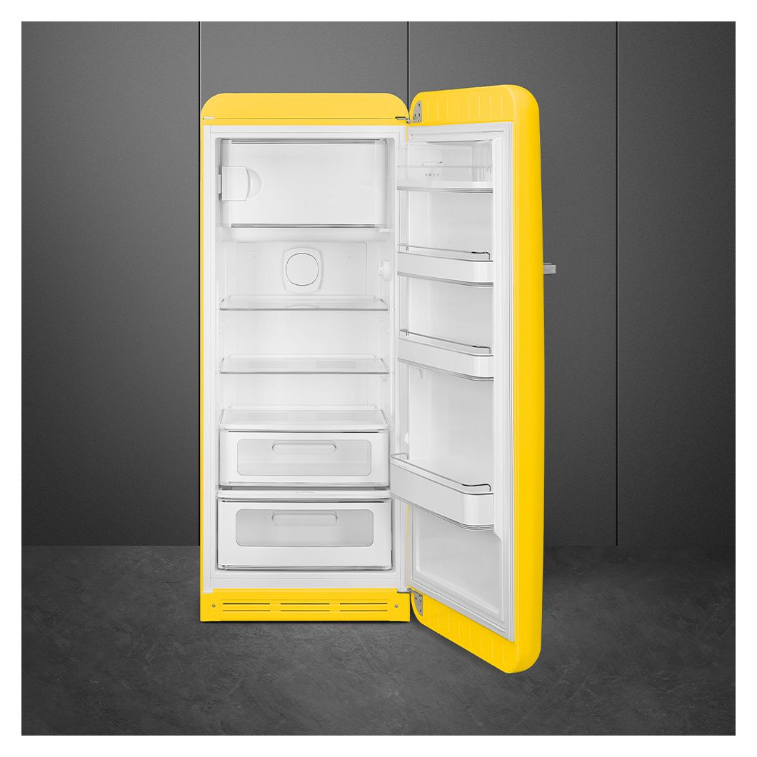 FAB28RYW6 270 l / 244 l Kühlschrank freistehend EEK: C 104 kWh Jahr  (Gelb) 