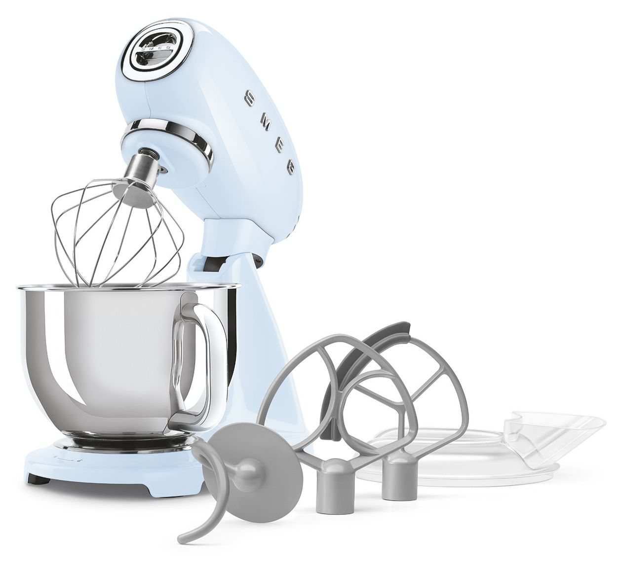 SMF05 Küchenmaschine 4,8 l Standmixer 10 Stufen 1000 W  (Blau) 