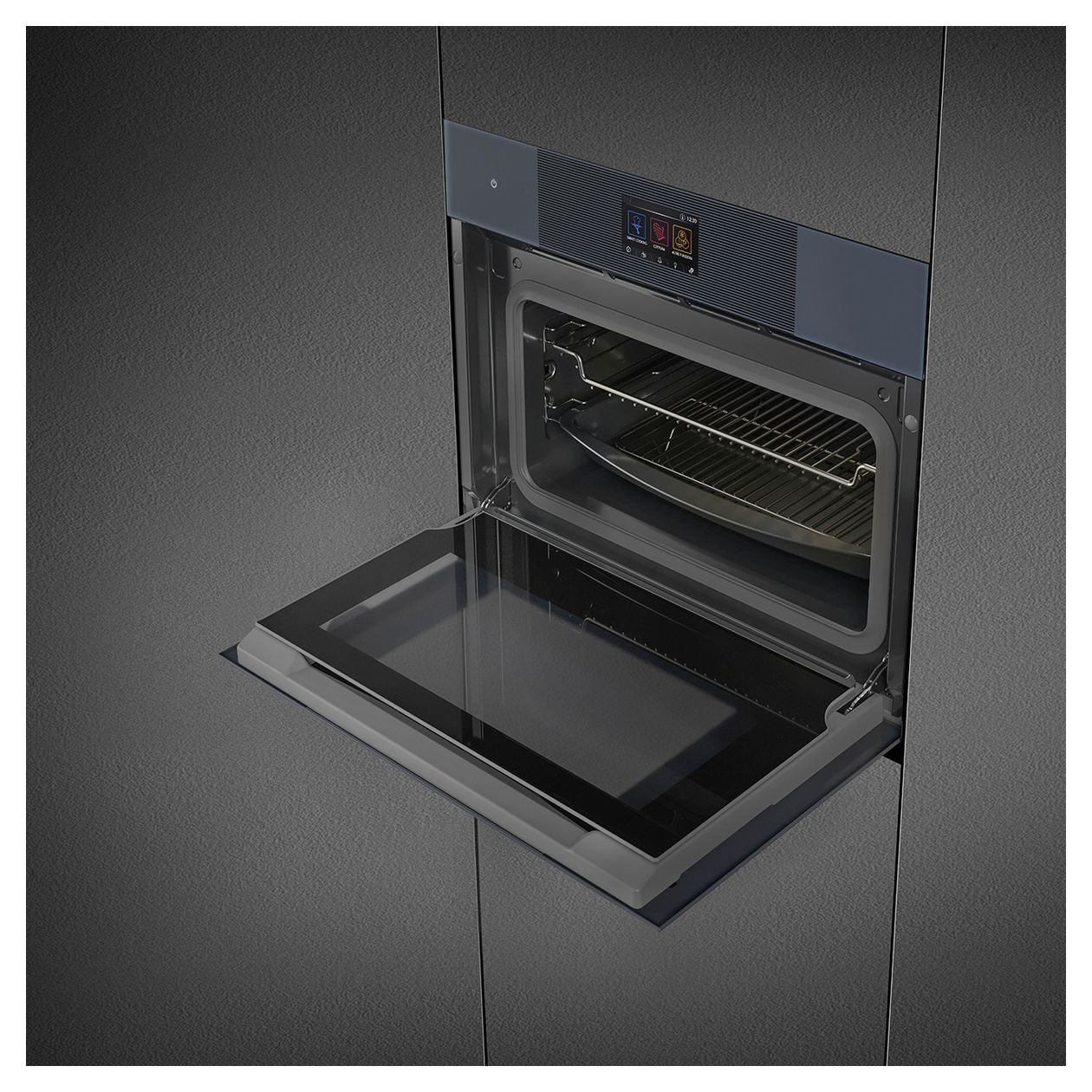 SO4104S4PG Einbaubackofen 41 l Dampfgaren AutoClean 