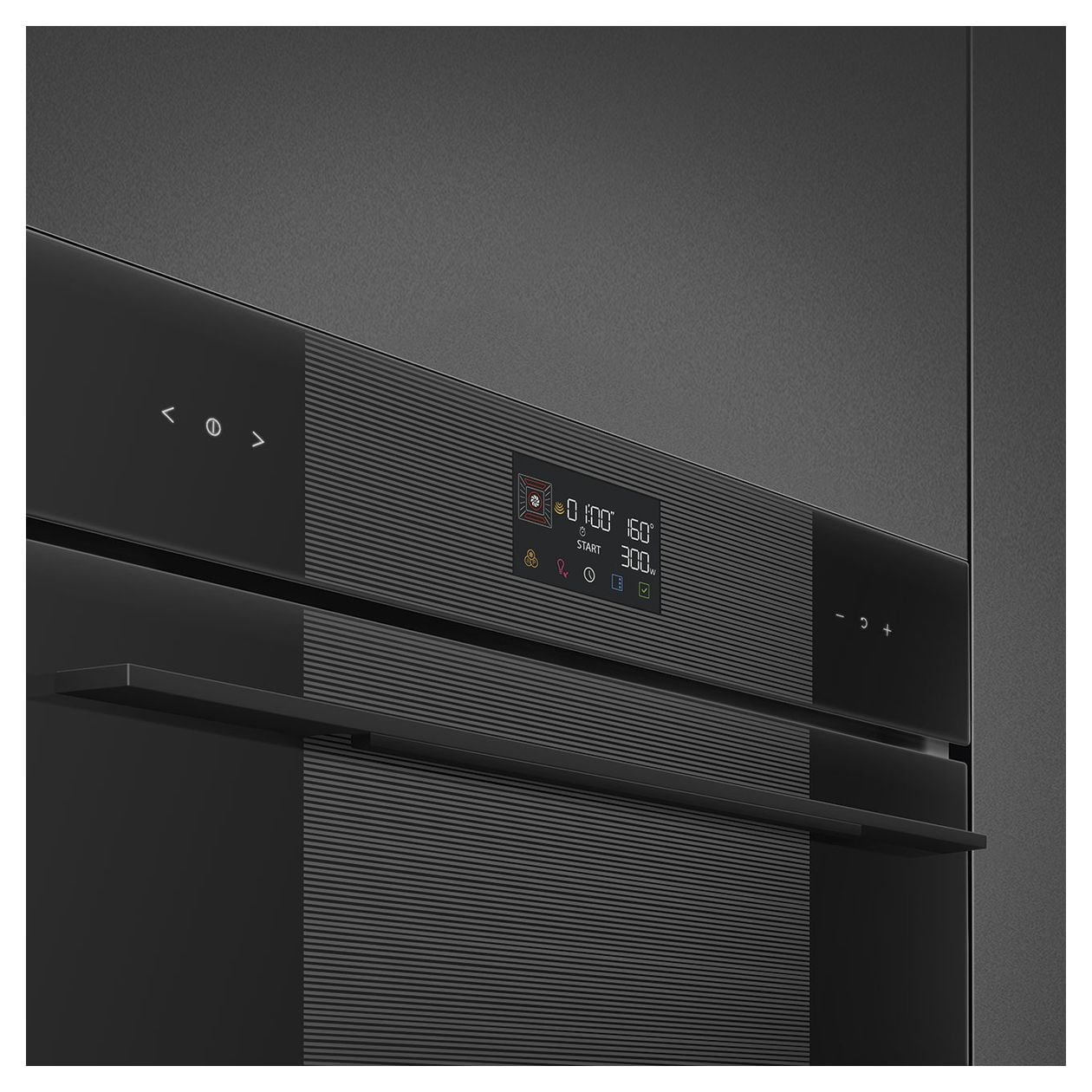 SO6102M2B3 Einbaubackofen 68 l AutoClean Mikrowelle 