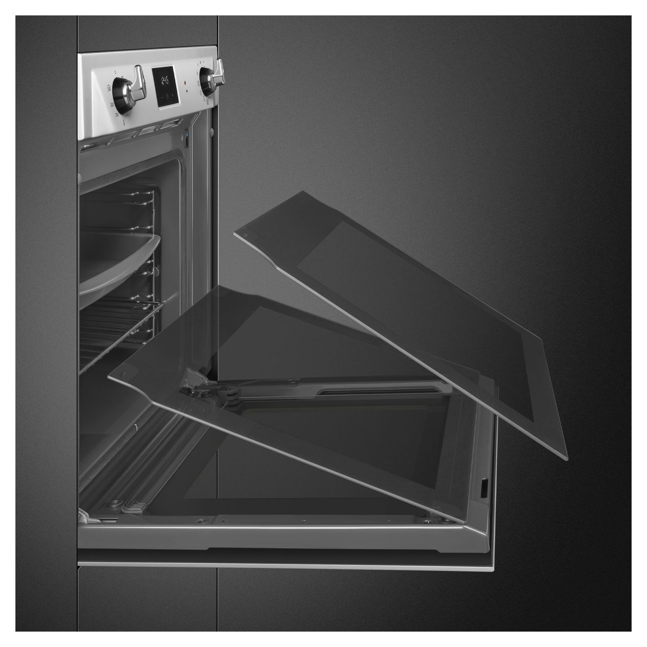 SOP6900TX Einbaubackofen 68 l AutoClean 